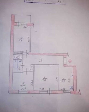 Продається  3-и  кімнатна квартира вул. ГОГОЛЯ 5/9 - фото 1
