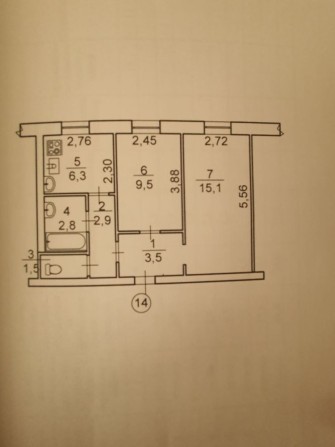 Двокімнатна квартира район Зоопарку - фото 1