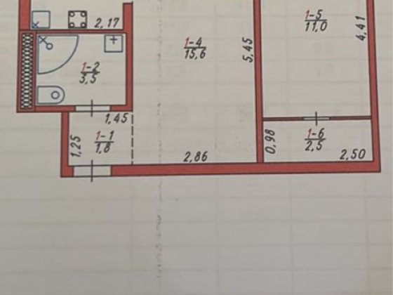 Продаж 2-х кімнатноі квартири від власника Днепр