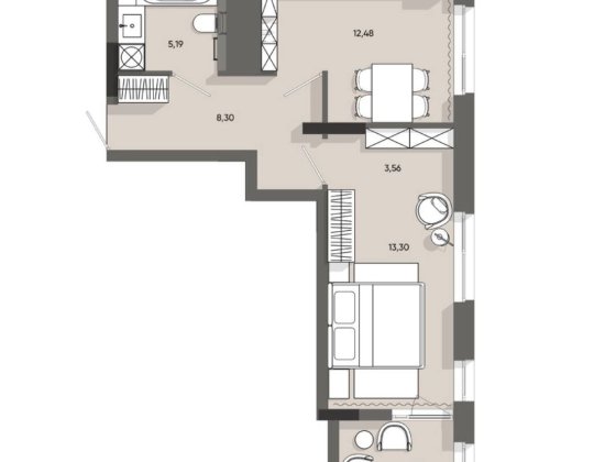 ПРОДАЖ 1 кім квартира Five address Топ ціна 1250$ Зелена Раковського Львів