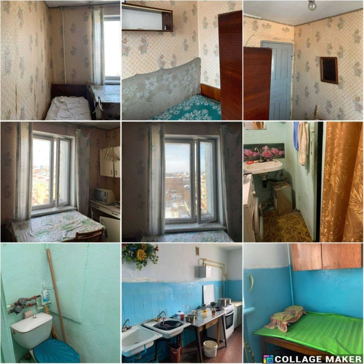 Кімната в гуртожитку на заготзерно - фото 1