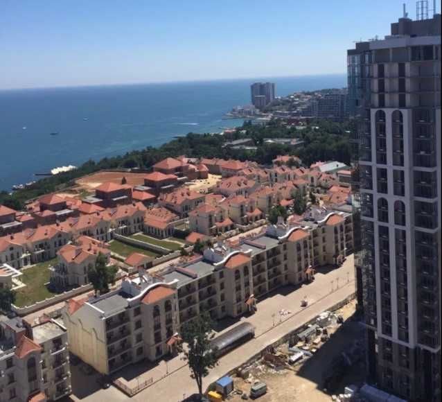 19 жемчужина Квартира 50м.кв Французский бульвар Вид МОРЯ - фото 1