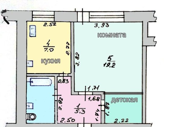 Продам 1к(2к)Журавлёвка со свежим добротным ремонтом, Харків