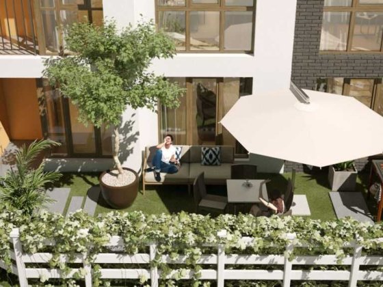 СВІЙ ДВОРИК. Продам велику двокімна квартиру від власника. Розстрочка. Софиевская Борщаговка