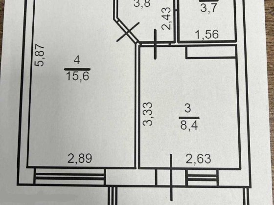 Однокомнатная квартира на Таирова в новом доме. Одесса