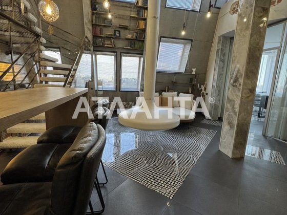 Стильный двухуровневый пентхаус с дизайнерским ремонтом. Фонтан Одеса