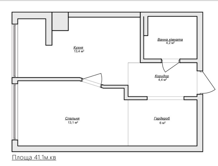 1к в зданому будинок з правом власності  Франківський р-н - фото 1