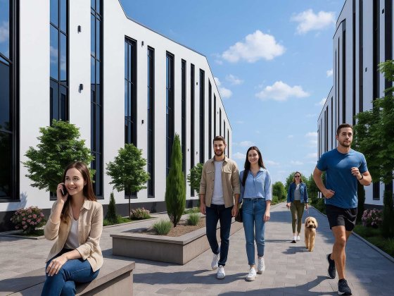 Без комісії | Смарт квартира 18 кв.м. | Забудовник | Газ | Охорона Софіївська Борщагівка