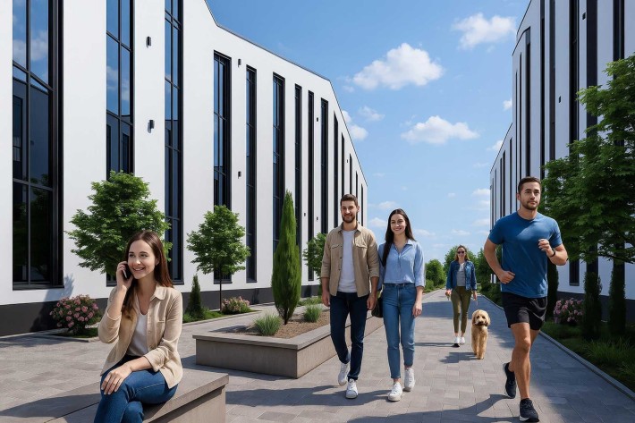 Без комісії | Смарт квартира 18 кв.м. | Забудовник | Газ | Охорона - фото 1