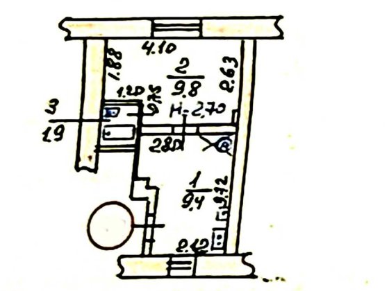 1 кімн жилкоп,заг 21 м2 Маріупольська,чудова альтернатива комунальці! Николаев