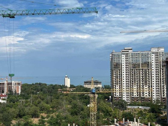 3 комнатная квартира 125м Двухсторонняя Генуэзская 3 Балкона ЖК Эллада