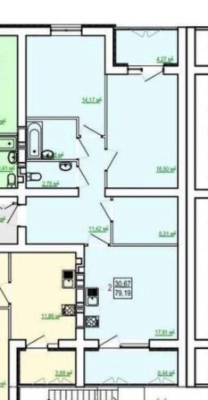 Продам РЕАЛЬНУЮ 2 комнатную квартиру Холодная гора ЖК Сказка 80м2 VW - фото 1