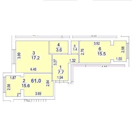 2К 62м Готовий будинок ЖК Львівський Затишок. ЄОселя/Відновлення - фото 1