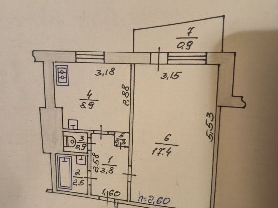 Здається однокімнатна вкартира Луцк