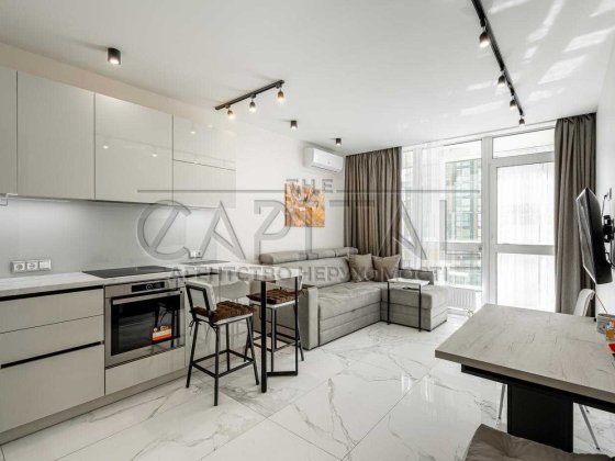 Оренда стильної 1к квартири 56 м² у ЖК Французький квартал 2, центр Киев