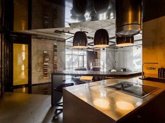 Оренда унікальної квартири 130м2  в стилі лофт біля метро Олімпійська Киев