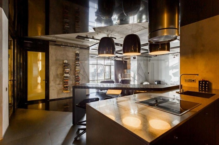 Оренда унікальної квартири 130м2  в стилі лофт біля метро Олімпійська - фото 1