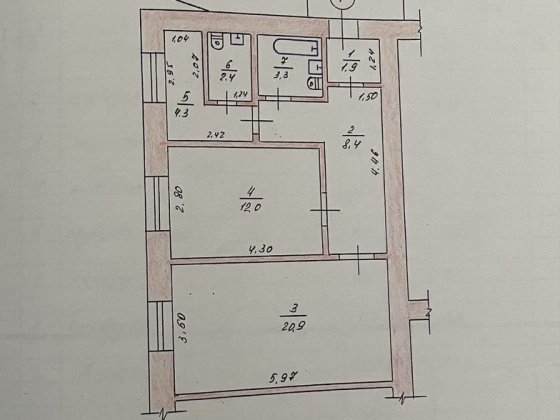 Квартира 2 к Польова Житомир