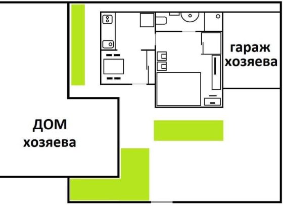 Сдам таунхауз, 35 кв. м, нивки, без %, от собственника. Київ