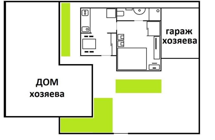 Сдам таунхауз, 35 кв. м, нивки, без %, от собственника. - фото 1