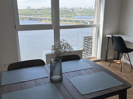 Оренда видовоі квартири в ЖК Great Грейт Дніпровська  Набережна 15 ж Київ