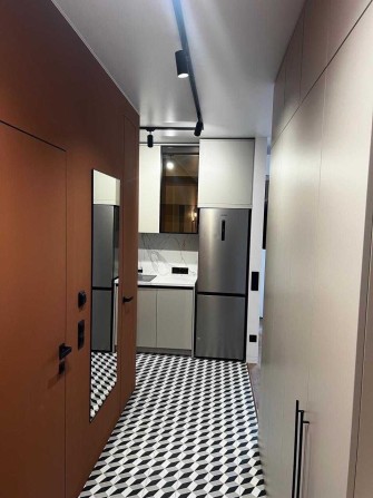 Здам в довгостр. оренду нову 1-кімн квартиру вул. Мокра(Кудряшова)8б! - фото 1