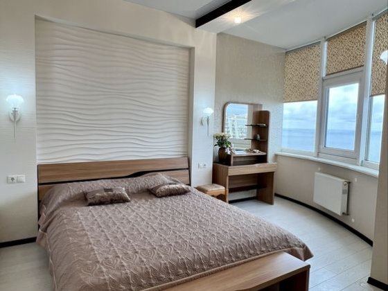 Аркадия!Сдам новую квартиру с видом на море.Дорогой ремонт.2 Жемчужина Одеса