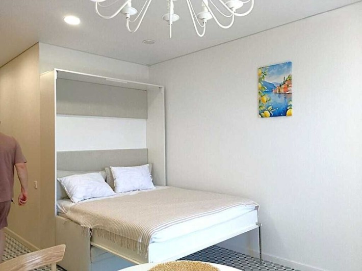 5 ст. Фонтана / парк Победы: сдам квартиру-студию в новом ЖК Акрополь! - фото 1