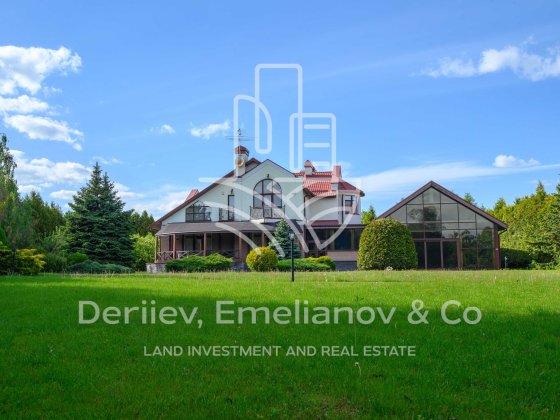 КМ Дніпрова Хвиля Конча-Заспа Вишуканий будинок + Спа комплекс 50 сот! Козин