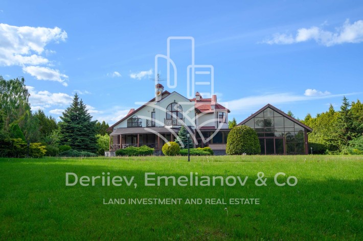 КМ Дніпрова Хвиля Конча-Заспа Вишуканий будинок + Спа комплекс 50 сот! - фото 1