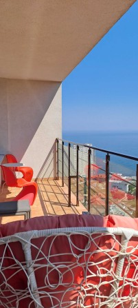 Каманина Кадор вид моря  балкон 32 Жемчужина Аркадия  без комисии! - фото 1