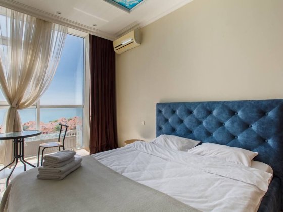 1 ком РЕАЛЬНАЯ прямой вид моря Французький бульвар 9 Жемчужина Одесса