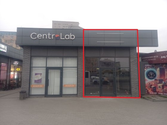 Нове Оренда Приміщення на червоній лінії на вході в ринок