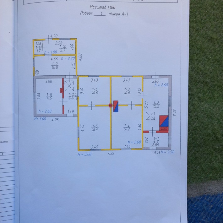 Продам будинок під капітальну реконструкцію 108кв.м - фото 1