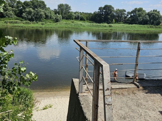 Дача на плотине  общество "днепр"