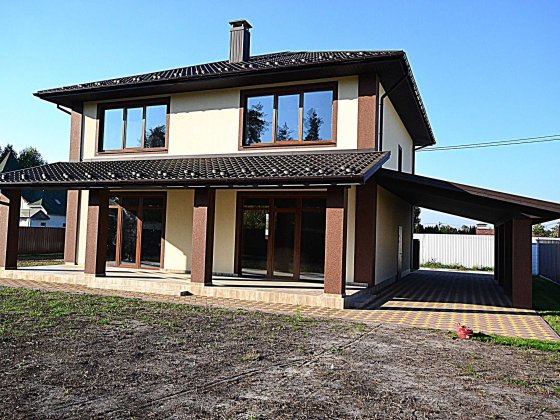 Канадське селище.  Новий сучасний будинок 199м2 під чистове оздоблення Гостомель