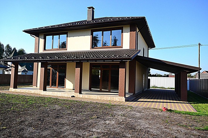 Канадське селище.  Новий сучасний будинок 199м2 під чистове оздоблення - фото 1