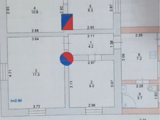 Продается полдома со всеми удобствам. Ул.Мичурина