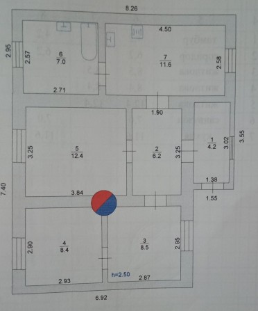 Обменяю дом на две однокомнатные квартиры - фото 1