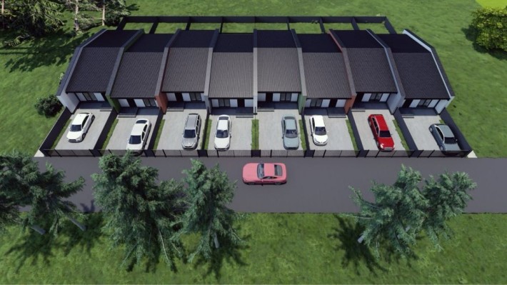 Одноповерховий таунхаус з власною ділянкою біля Києва - фото 1