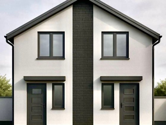 Дуплекс 57 кв.м. на 2,5 сотках поруч з озером - тепла підлога, стяжка! Гостомель