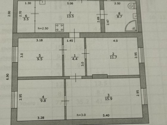 Дом в центре города Самар