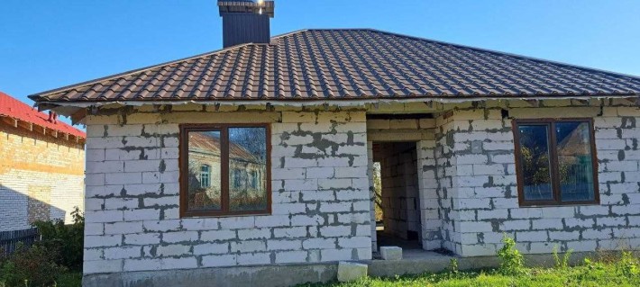 продам недобудований будинок. Якушинці.Біля сільської ради - фото 1