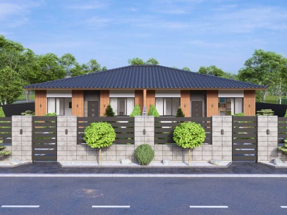 Дуплекс біля Луцька з усіма комунікаціями, Зміїнець, вул. Журавлина Змеенец