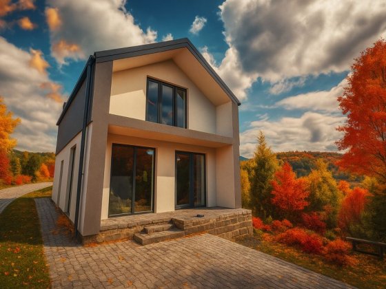 Будинок в Поляні, котедж з землею Русская Поляна