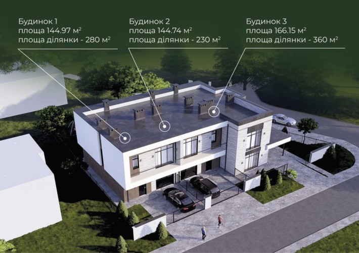 Дуплекс таунхаус будинок преміум класу 10 хв до центру міста - фото 1