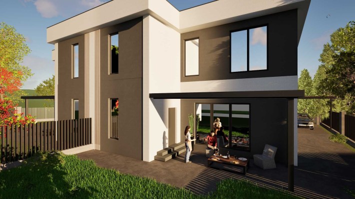 Дуплекс в Угорниках з міськими комунікаціями біля Franko River Club - фото 1