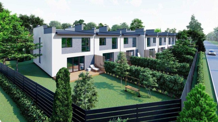 Таунхаус в Крихівцях з земельною ділянкою 2.5 сот. - фото 1