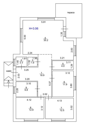 Продаж будинку вул. Янтарна, с.Святопетрівське - фото 1