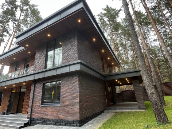 Розкішний будинок 220 м2 в оточенні сосен, КМ Шервуд - БЕЗ % Белогородка